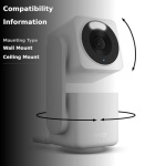 WYZE Cam Pan v4, 4K Smart Security Camera, AI Indoor/Outdoor Cameras for Home Security, Baby & Pet, Color Night Vision, 360° Pan/Tilt/8 x Digital Zoom, 2.4G & 5G, Works with Alexa & Google Assistant - Image 13