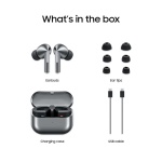 Samsung Galaxy Buds 3 Pro AI True Wireless Bluetooth Earbuds, Noise Cancelling, Sound Optimization, Redesigned Comfort Fit, Silver [US Version, Amazon Exclusive, 2Yr Warranty] - Image 4