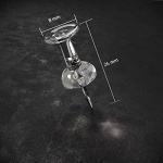 215 Clear Push Pins for Bulletin Board Thumb Tacks for Wall Corkboard Map Calendar Photo -Home Office Craft Projects Heavy Duty Plastic Head Steel Pin (Clear) - Image 6