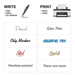 Methdic Address Labels 1" x 2-5/8" 900 Labels Sticker Paper for Laser/Ink Jet Printer Mailing Labels 8.5"×11" White 30 per Sheet - Image 4