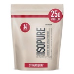 Isopure Protein Powder, Whey Protein Isolate Powder, 25g Protein, Low Carb & Keto Friendly, Naturally Sweetened & Flavored, Flavor: Strawberry, 1 Pound