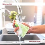 KitchenAid Classic Rubberwood Cutting Board with Perimeter Trench, Reversible Chopping Board, 8-inch x 10-Inch, Natural - Image 2