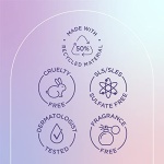 Biore Hydrate & Glow Gentle Face Wash for Dry Skin, Sensitive Skin, Dermatologist Tested, Fragrance Free, SLS/SLES Sulfate Free Facial Cleanser, Cruelty Free & Vegan Friendly 6.77 Oz Bottle  - Image 9