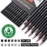MARTCOLOR Drawing Sketching Pencils Set, 12 Pack Graphite Pencils(14B - 2H), Ideal for Drawing Art, Sketching, Shading, Artist Pencils for Artist Adults Kids Beginner - Image 8
