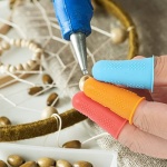 Mr. Pen- Hot Glue Gun Finger Protectors, 24 pcs, Silicone Finger Protectors, Finger Protectors, Finger Protectors for Hot Glue, Silicone Thimble, Hot Glue Finger Protectors, Finger Guard - Image 3