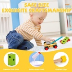 Bravmate Kids Tool Set, Pretend Play Toddler Wooden Tool Toys with Tool Box, Educational DIY STEM Toys for Boys and Girls Age 3, 4, 5 and Up (37 Pieces) - Image 5