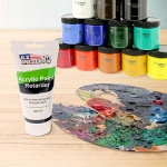 U.S. Art Supply Acrylic Retarder Acrylic Medium, 200ml Tube (6.7 Ounces) - Mixed with Color gives you longer Working Times - Image 3