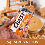 Quest Nutrition Protein Bar, Chocolate Peanut Butter, 2.12 Ounce, 12 Count - Image 6
