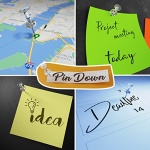 215 Clear Push Pins for Bulletin Board Thumb Tacks for Wall Corkboard Map Calendar Photo -Home Office Craft Projects Heavy Duty Plastic Head Steel Pin (Clear) - Image 4