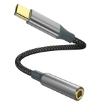 USB C to Aux Audio Dongle Cable Cord, Type C to 3.5mm Female Headphone Jack Adapter for iPhone 16 Pro Max/16 Pro, 15 Pro Max/15 Pro/15 Plus, Samsung Galaxy S23/S22/S21 Ultra, Pixel, iPad Pro, MacBook