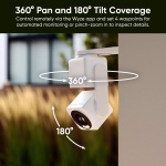 WYZE Cam Pan v4, 4K Smart Security Camera, AI Indoor/Outdoor Cameras for Home Security, Baby & Pet, Color Night Vision, 360° Pan/Tilt/8 x Digital Zoom, 2.4G & 5G, Works with Alexa & Google Assistant - Image 12