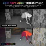 WYZE Cam Pan v4, 4K Smart Security Camera, AI Indoor/Outdoor Cameras for Home Security, Baby & Pet, Color Night Vision, 360° Pan/Tilt/8 x Digital Zoom, 2.4G & 5G, Works with Alexa & Google Assistant - Image 7