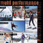 3 Pack Fleece Lined Leggings Women with Pockets -Warm Winter Yoga Pants for Women Thermal Running Workout Leggings Black/Grey/Navy - Image 2